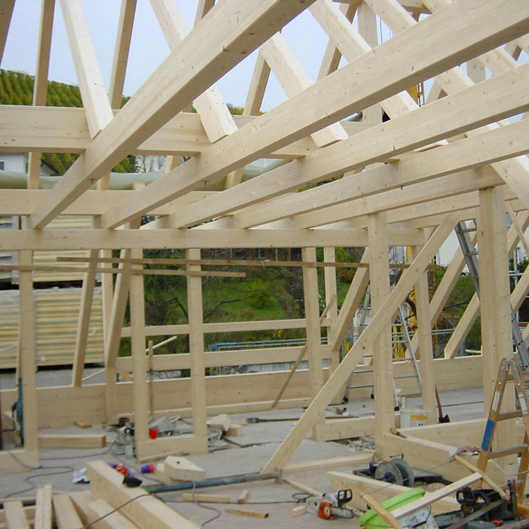Holzkonstruktion Hausbau